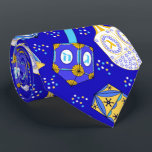 Dreidel, Dreidel, Dreidel Tie<br><div class="desc">Elegant,  intricate dreidels to help you celebrate your Hanukkah in style.</div>