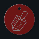 Dreidel Hanukkah Glitter Favour Tags<br><div class="desc">Hanukkah 2022 will begin in the evening of Sunday 18 December and ends in the evening of Monday 26 December</div>