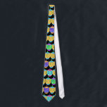 Dreidel Tie - SRF<br><div class="desc">Try the different background colours. It looks nice on white also. Enjoy,  and check out my Hanukkah products please ! I have a great selection of products coming. Thanks,  Sharon Rhea Ford (www.zazzle.com/sharonrhea*)</div>