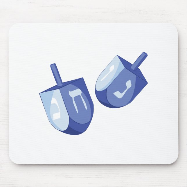 Dreidels Mouse Mat (Front)