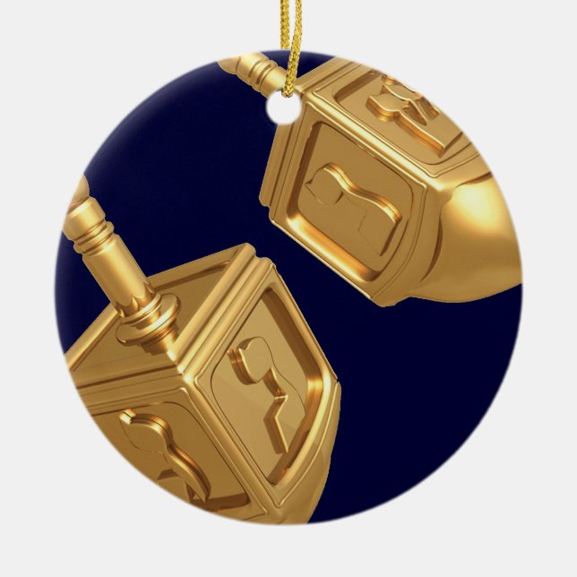 Dreidels Ornament (Front)