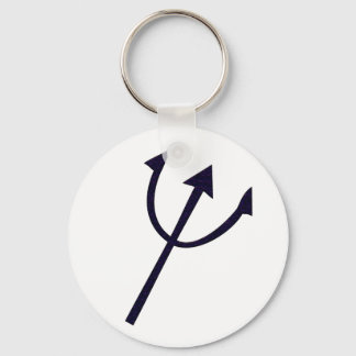 Dreizack trident key ring