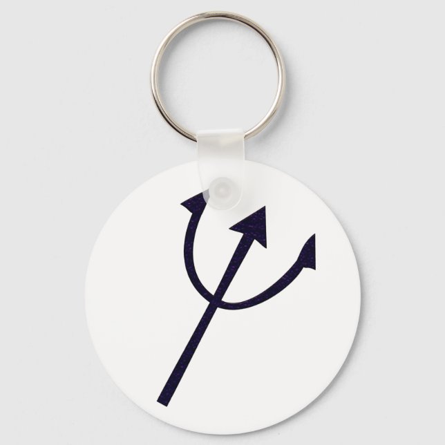 Dreizack trident key ring (Front)