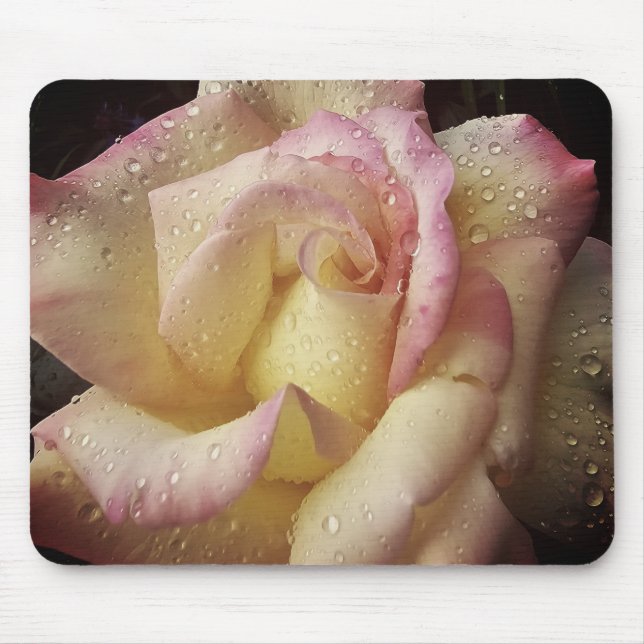 drenched in dew mouse mat (Front)