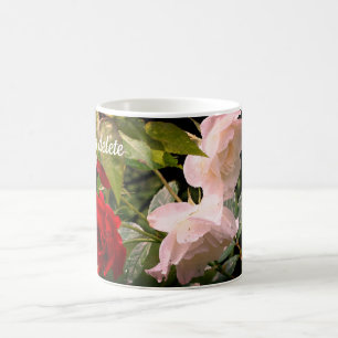 Drenched Roses Personalised Coffee Mug