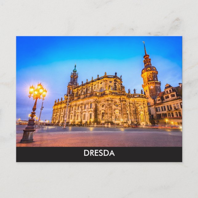 Dresda Germany Postcard (Front)