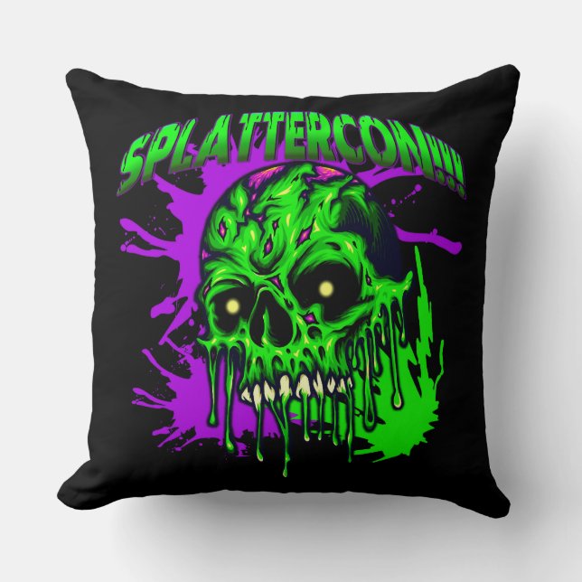 Dresden Fans SplatterCon Cushion (Front)