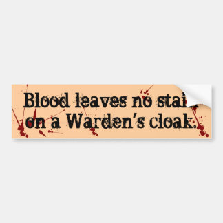 Dresden Files Quote Bumper Sticker