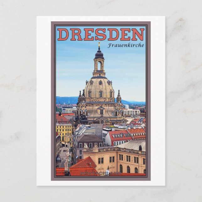 Dresden - Frauenkirche Postcard (Front)