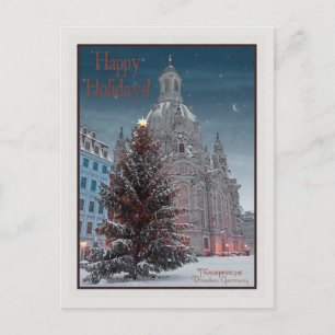Dresden - Frauenkirche Tannenbaum  - HH WB Postcard