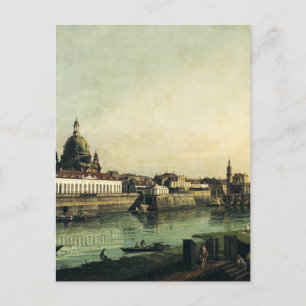 Dresden From the Right Bank of the Elbe Postcard