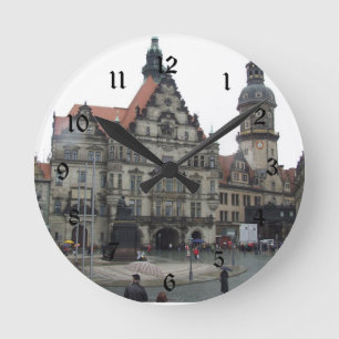 Dresden Germany Wall Clock
