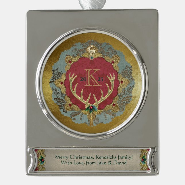 Dresden 'Lordly' Banner Ornament (Front)
