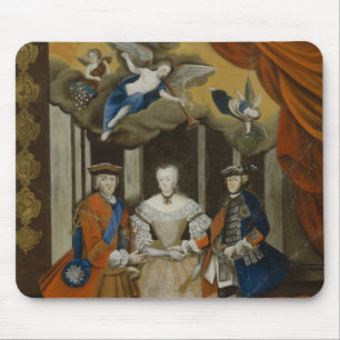 Dresden Peace Allegory, 1745 Mouse Mat