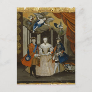 Dresden Peace Allegory, 1745 Postcard