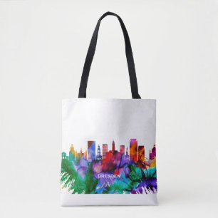 Dresden Skyline Tote Bag
