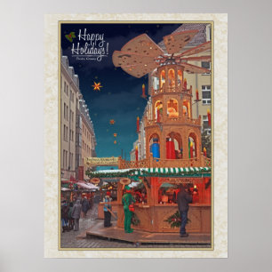 Dresden - Weihnachtspyramide - HH W Poster