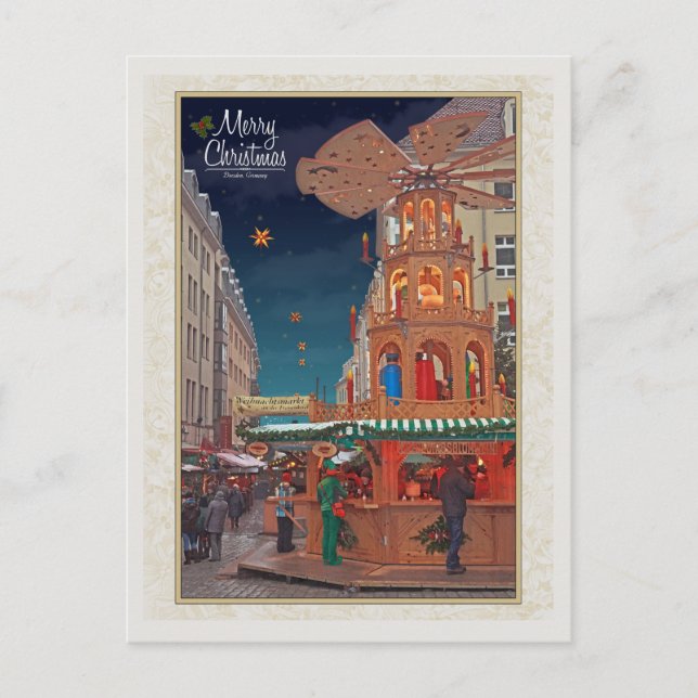 Dresden - Weihnachtspyramide - MC W Postcard (Front)