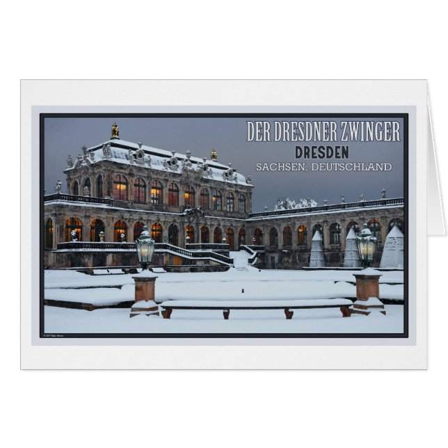 Dresden - Zwinger Palace Winter LS (Front Horizontal)