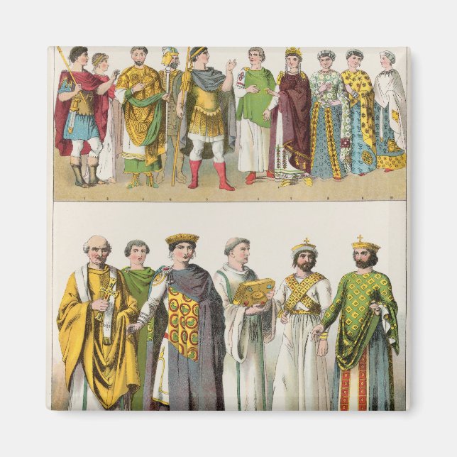 Dress at the Byzantine Court Magnet (Front)