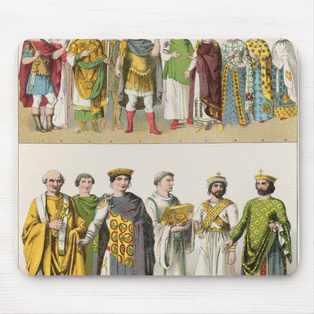 Dress at the Byzantine Court Mouse Mat (Front)