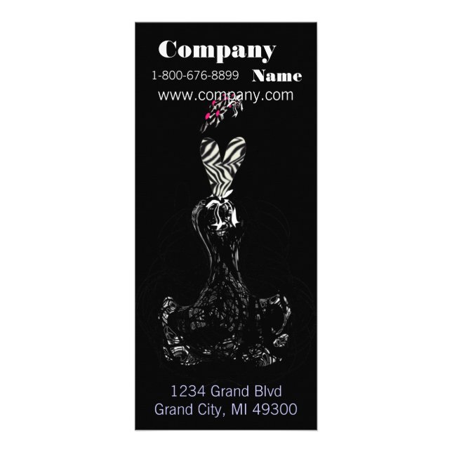 Dress Boutique Rack Card (Front)