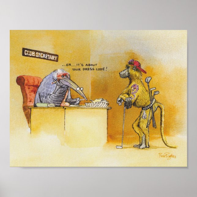 Dress code poster (Front)