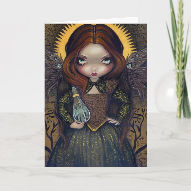 "Dress of Alchemy" Greeting Card (Front)