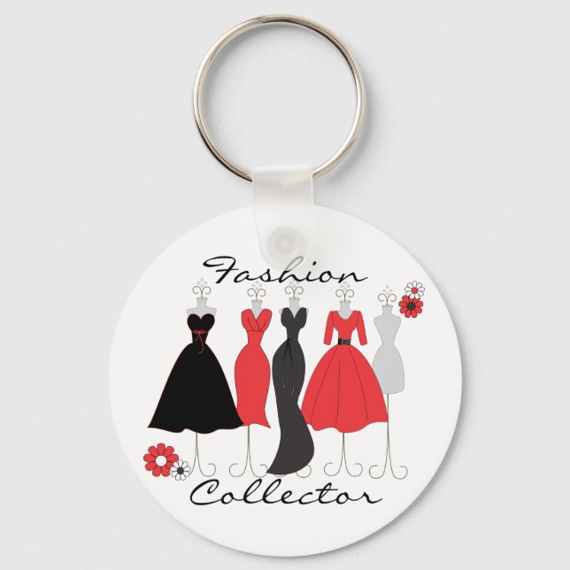 Dress Shop-Daisy Theme Key Ring (Front)