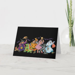 Dress Up For Halloween Card