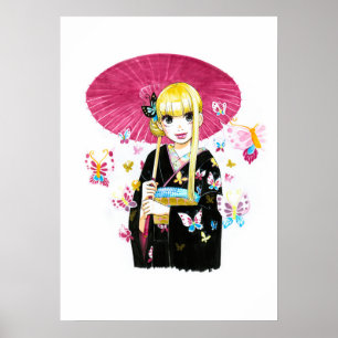 Dress-Up Yuka-chan by Akiko Higashimura  Poster