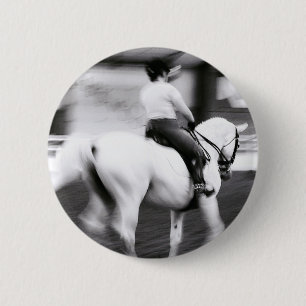 Dressage 6 Cm Round Badge