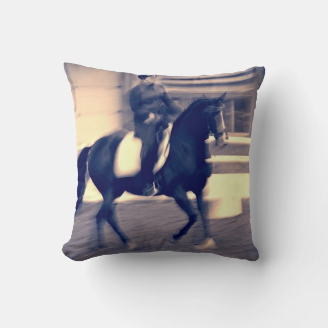 Dressage Abstract Cushion (Front)