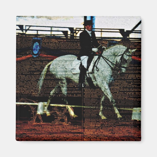 Dressage Art Magnet (Front)