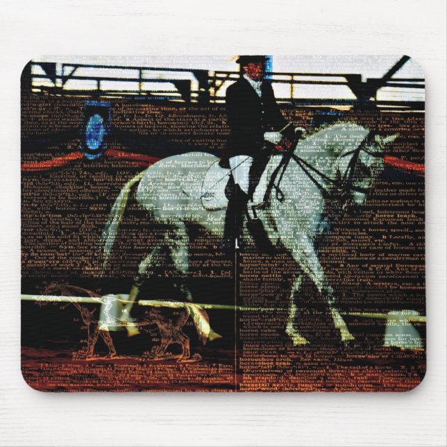 Dressage Art Mouse Mat (Front)