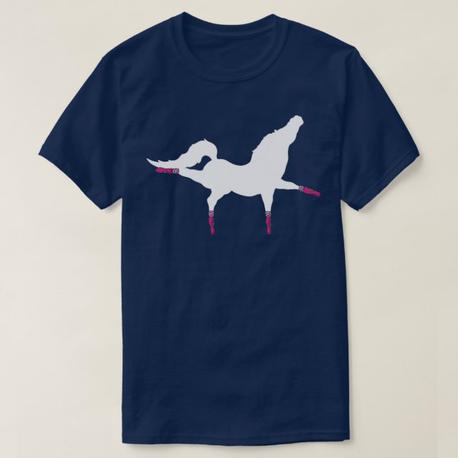 Dressage Equestrian Horse Riding Rider Horseback R T-Shirt (Design Front)