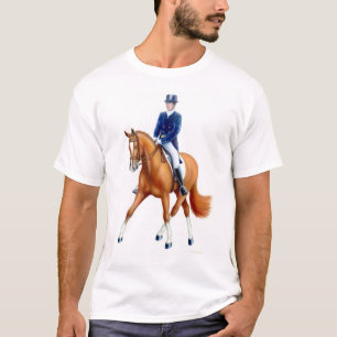 Dressage Half Pass Equestrian T-Shirt