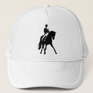 Dressage Half Pass Silhouette Trucker Hat