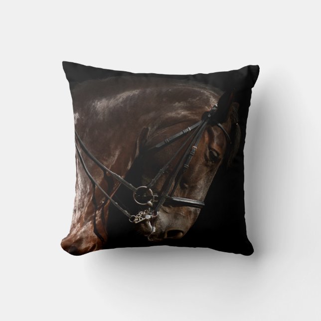 Dressage Horse Cushion (Front)
