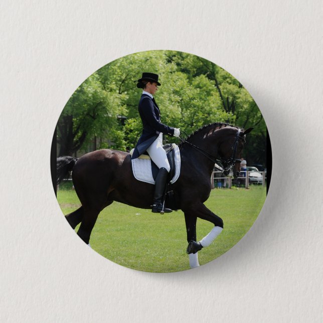 Dressage Horse Show Pin (Front)