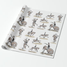 Dressage is Horse Ballet Wrapping Paper