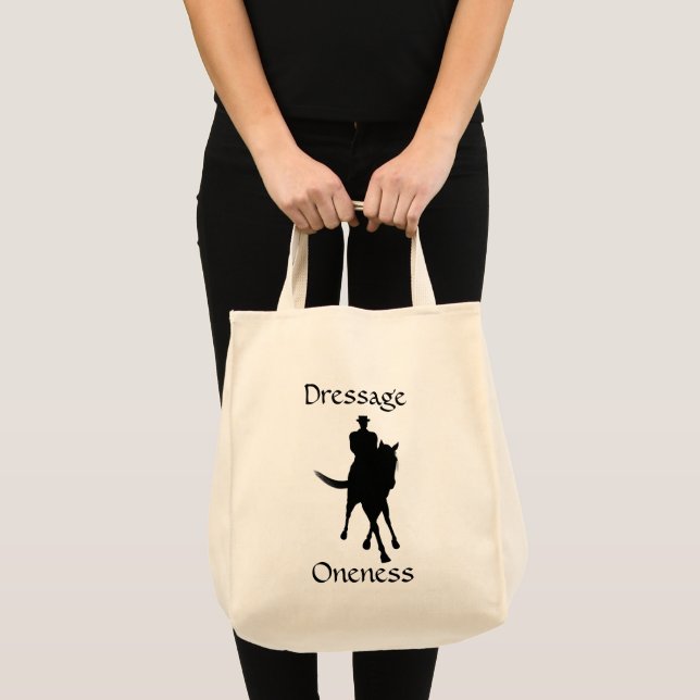 Dressage Is Oneness Tote Bag (Front (Product))