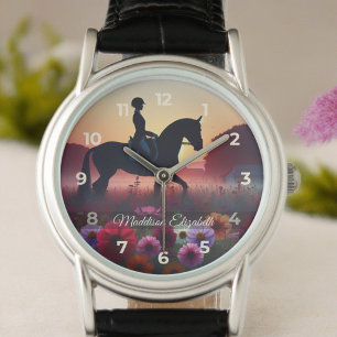 Dressage Rider Elegant Watch