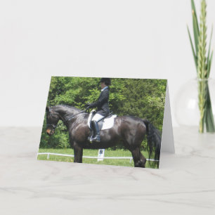 Dressage Show Ring Greeting Card
