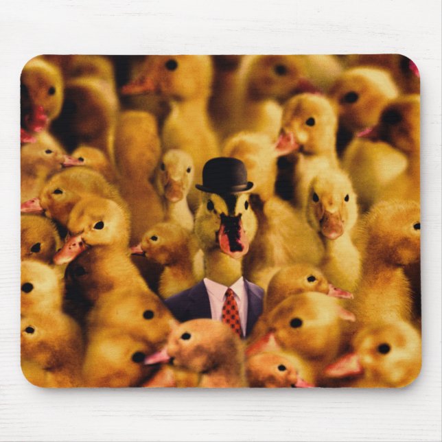Dressed For Success Duck Mouse Mat (Front)