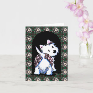 Dressed To Kilt Westie Card