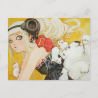 Dressed Up Disorder Postcard