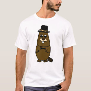 Dressed up Groundhog T-Shirt