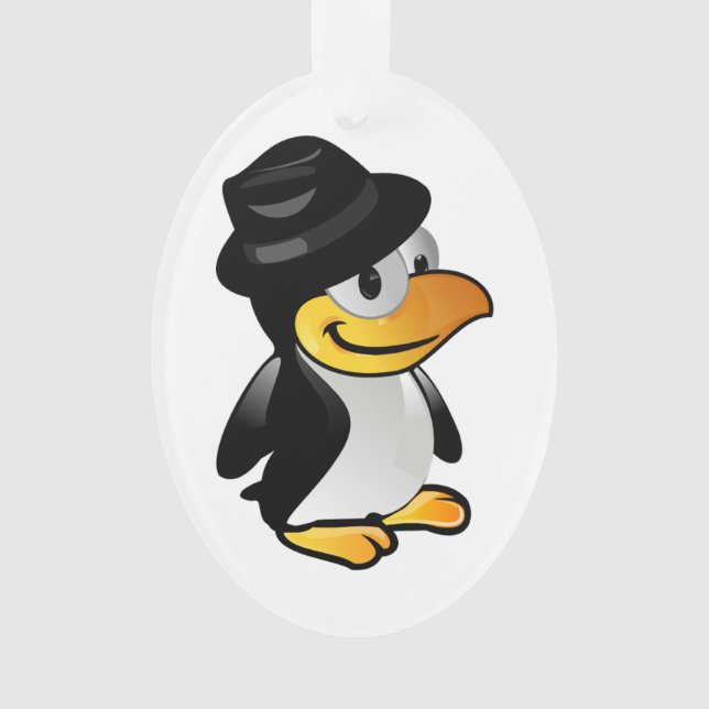 DRESSED UP PENGUIN ORNAMENT (Front)