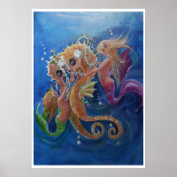 Dressed up Sea Horses